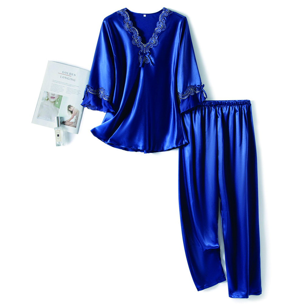 Kvinder’ s Satin pyjama sæt
